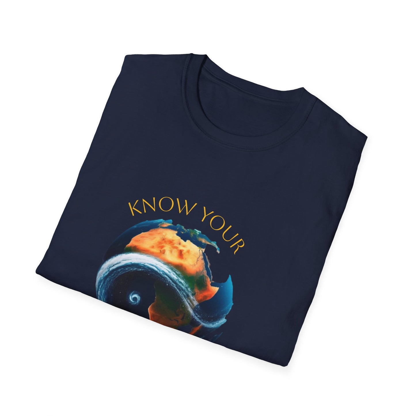 Know Your Roots T-Shirt | Unisex Softstyle Tee, Eco-Friendly Apparel, Casual Wear, Earth Day Gift, Unique Graphic Shirt