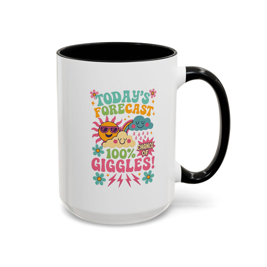 Cheerful Coffee Mug with Fun Design, Colorful Drinkware, Gift for Friends, Daily Motivation, Office Mug