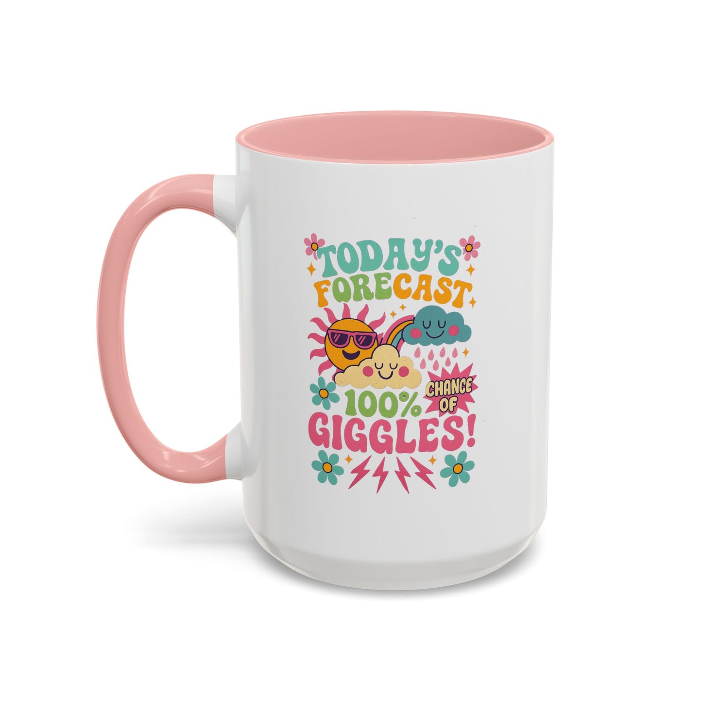 Cheerful Coffee Mug with Fun Design, Colorful Drinkware, Gift for Friends, Daily Motivation, Office Mug