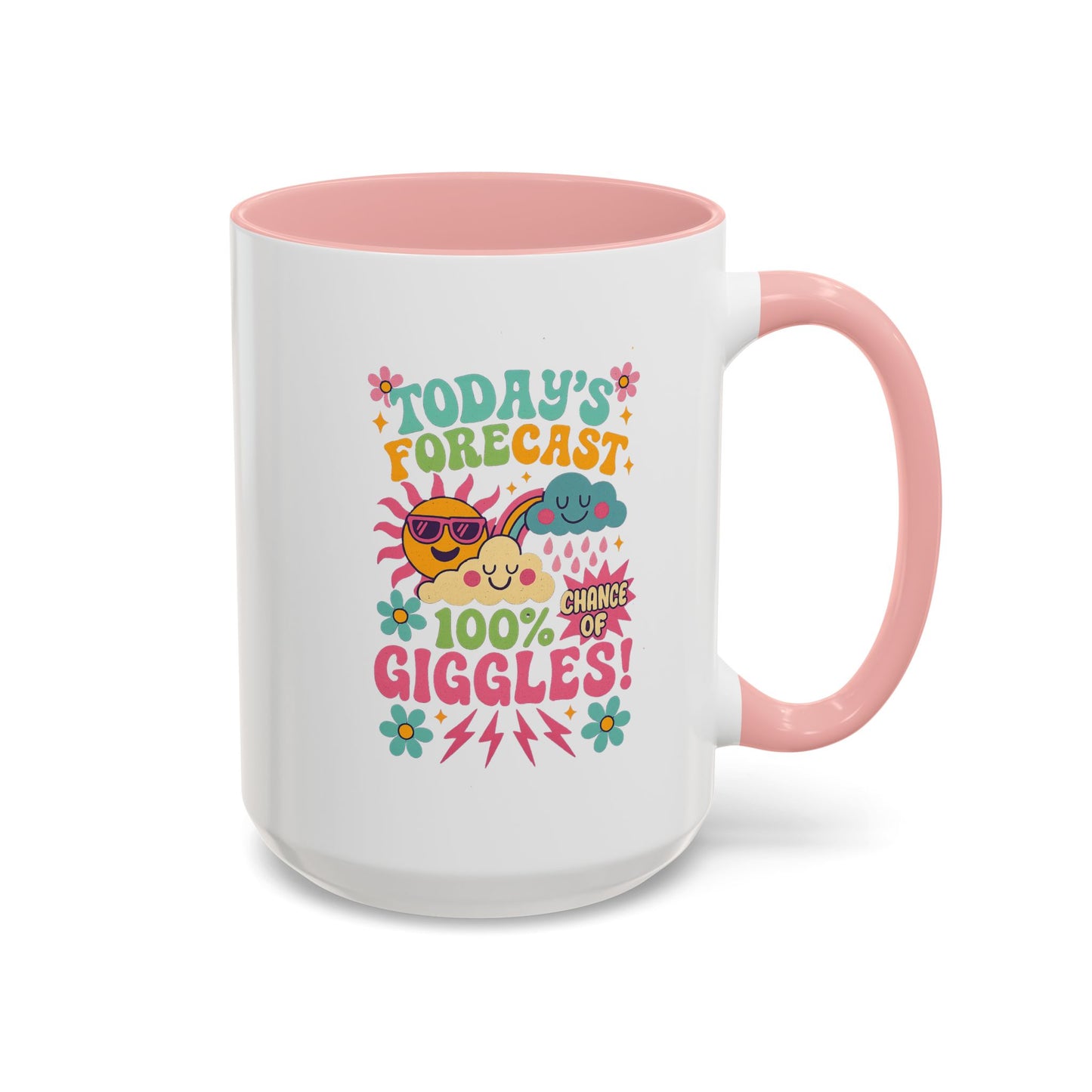 Cheerful Coffee Mug with Fun Design, Colorful Drinkware, Gift for Friends, Daily Motivation, Office Mug