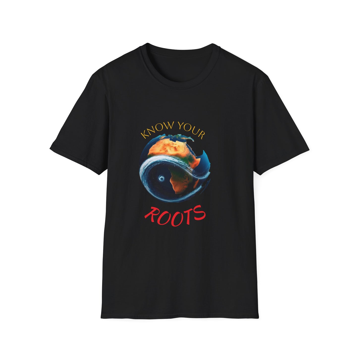 Know Your Roots T-Shirt | Unisex Softstyle Tee, Eco-Friendly Apparel, Casual Wear, Earth Day Gift, Unique Graphic Shirt