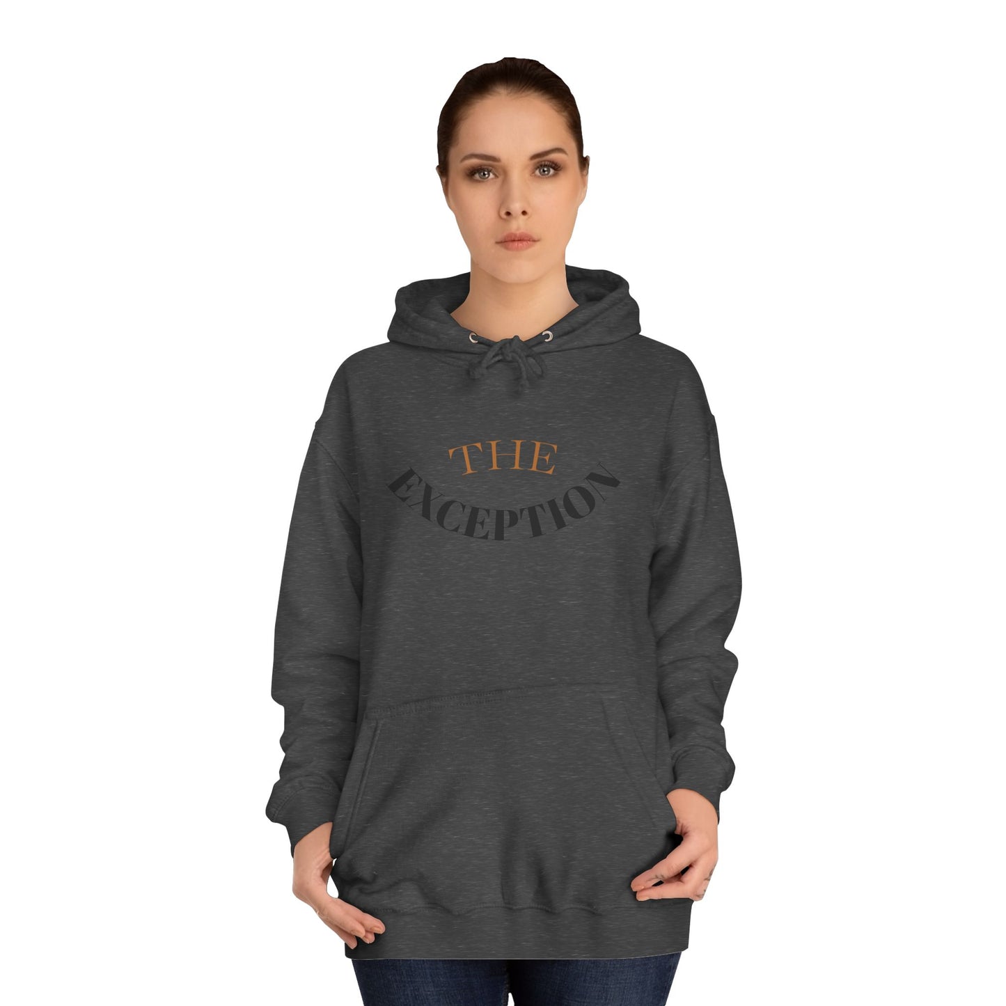 Unisex College Hoodie with Inspirational Quotes, Cozy Gift for Students, Stress Relief Hoodie, Casual Everyday Wear, Stylish College Apparel