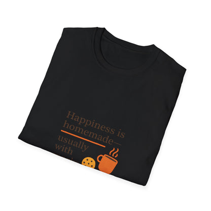 Happiness is Homemade Tee, Funny Coffee T-Shirt for Food Lovers, Gift for Coffee Enthusiasts, Family Gathering Apparel, Casual [...]