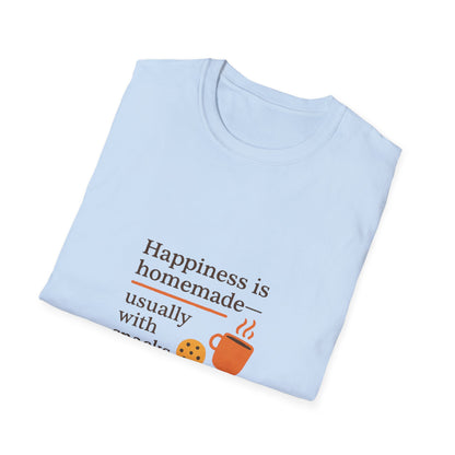 Happiness is Homemade Tee, Funny Coffee T-Shirt for Food Lovers, Gift for Coffee Enthusiasts, Family Gathering Apparel, Casual [...]