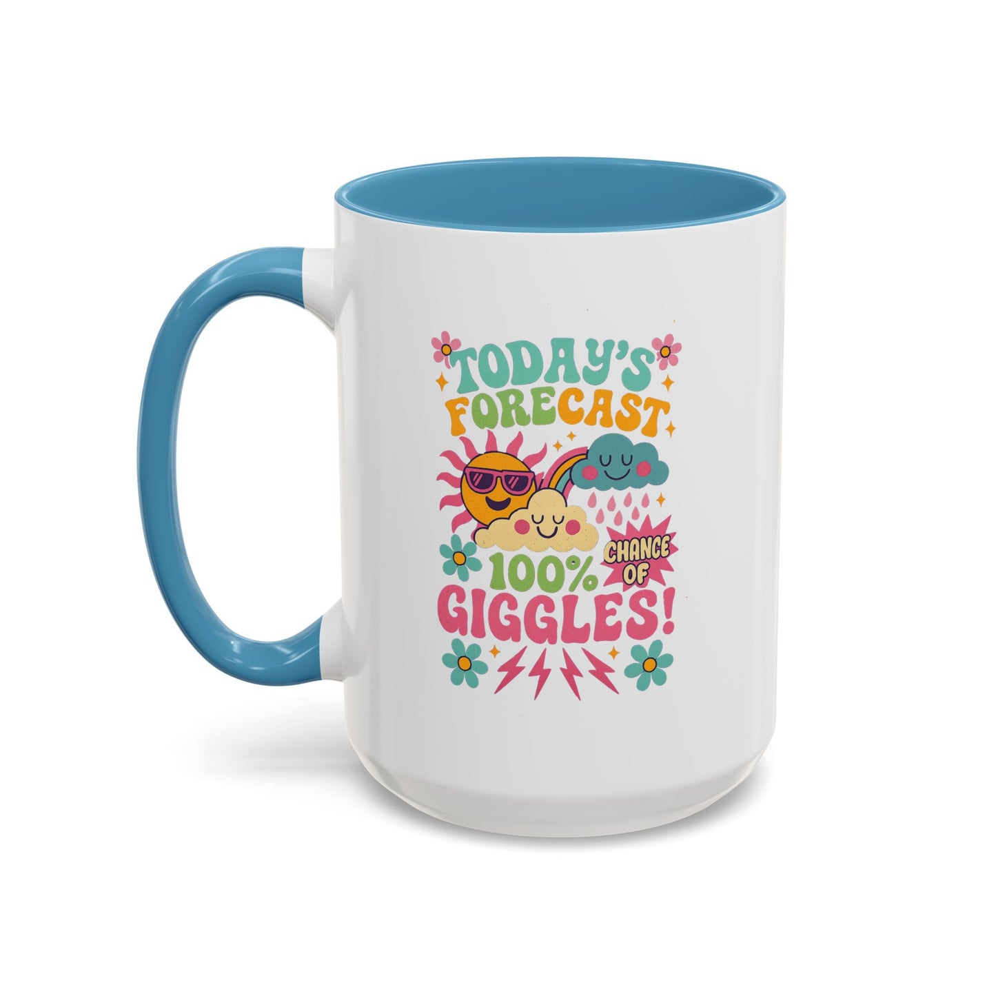 Cheerful Coffee Mug with Fun Design, Colorful Drinkware, Gift for Friends, Daily Motivation, Office Mug