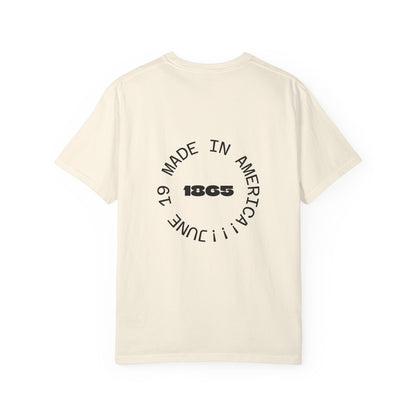 Black Heritage Graphic T-Shirt — Strong Black Woman in Red, Black & Green