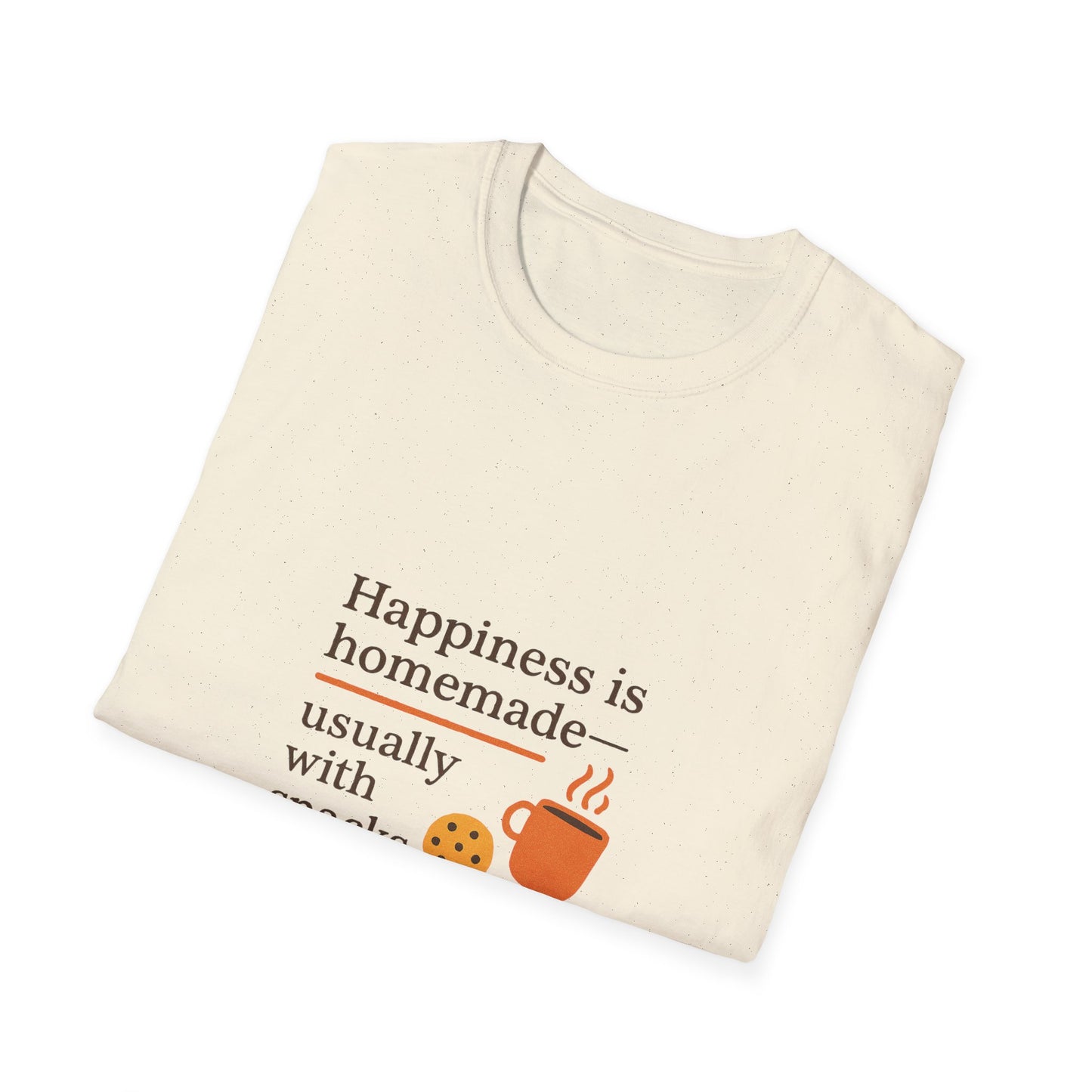 Happiness is Homemade Tee, Funny Coffee T-Shirt for Food Lovers, Gift for Coffee Enthusiasts, Family Gathering Apparel, Casual [...]