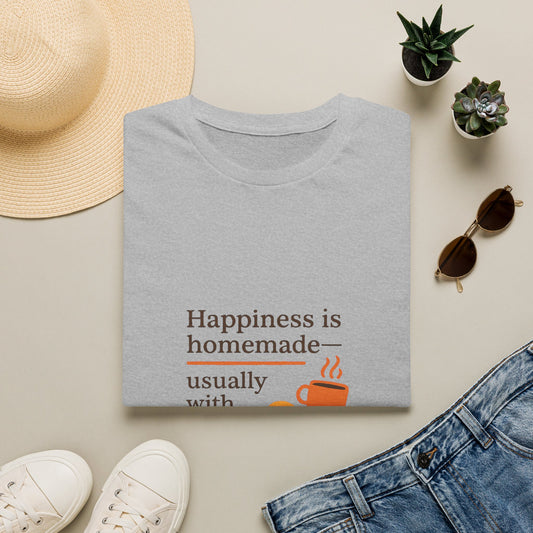 Happiness is Homemade Tee, Funny Coffee T-Shirt for Food Lovers, Gift for Coffee Enthusiasts, Family Gathering Apparel, Casual [...]