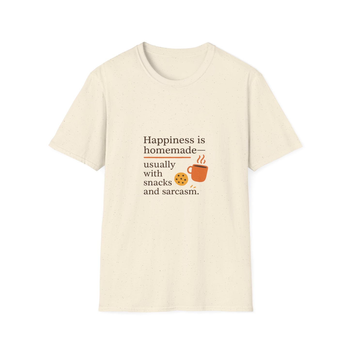 Happiness is Homemade Tee, Funny Coffee T-Shirt for Food Lovers, Gift for Coffee Enthusiasts, Family Gathering Apparel, Casual [...]