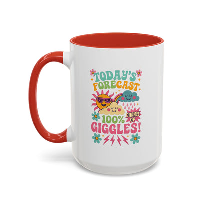 Cheerful Coffee Mug with Fun Design, Colorful Drinkware, Gift for Friends, Daily Motivation, Office Mug