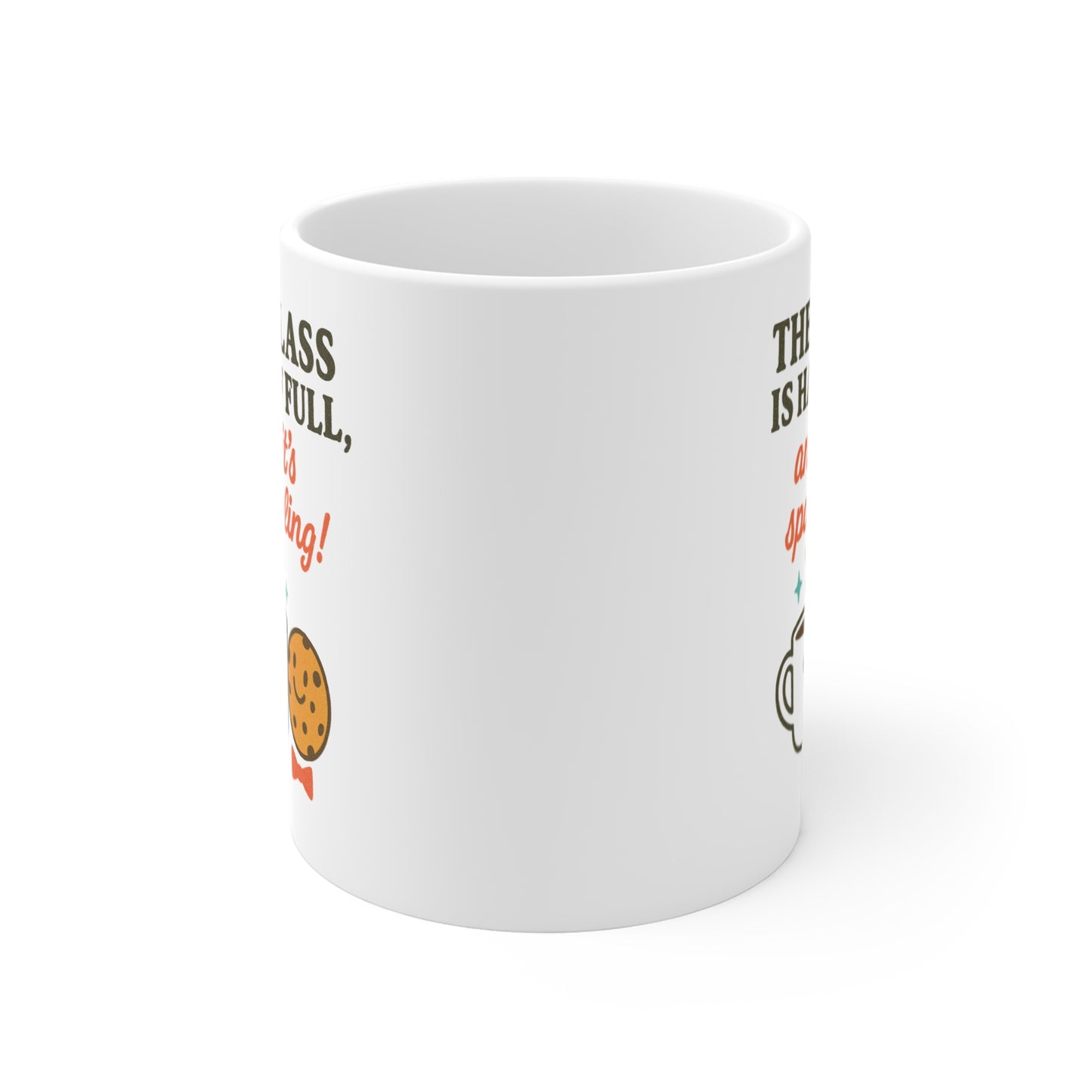 Cheerful Coffee Mug with Quote, Motivational Cup, Positive Vibes Mug, Gift for Friends, Inspirational Kitchenware