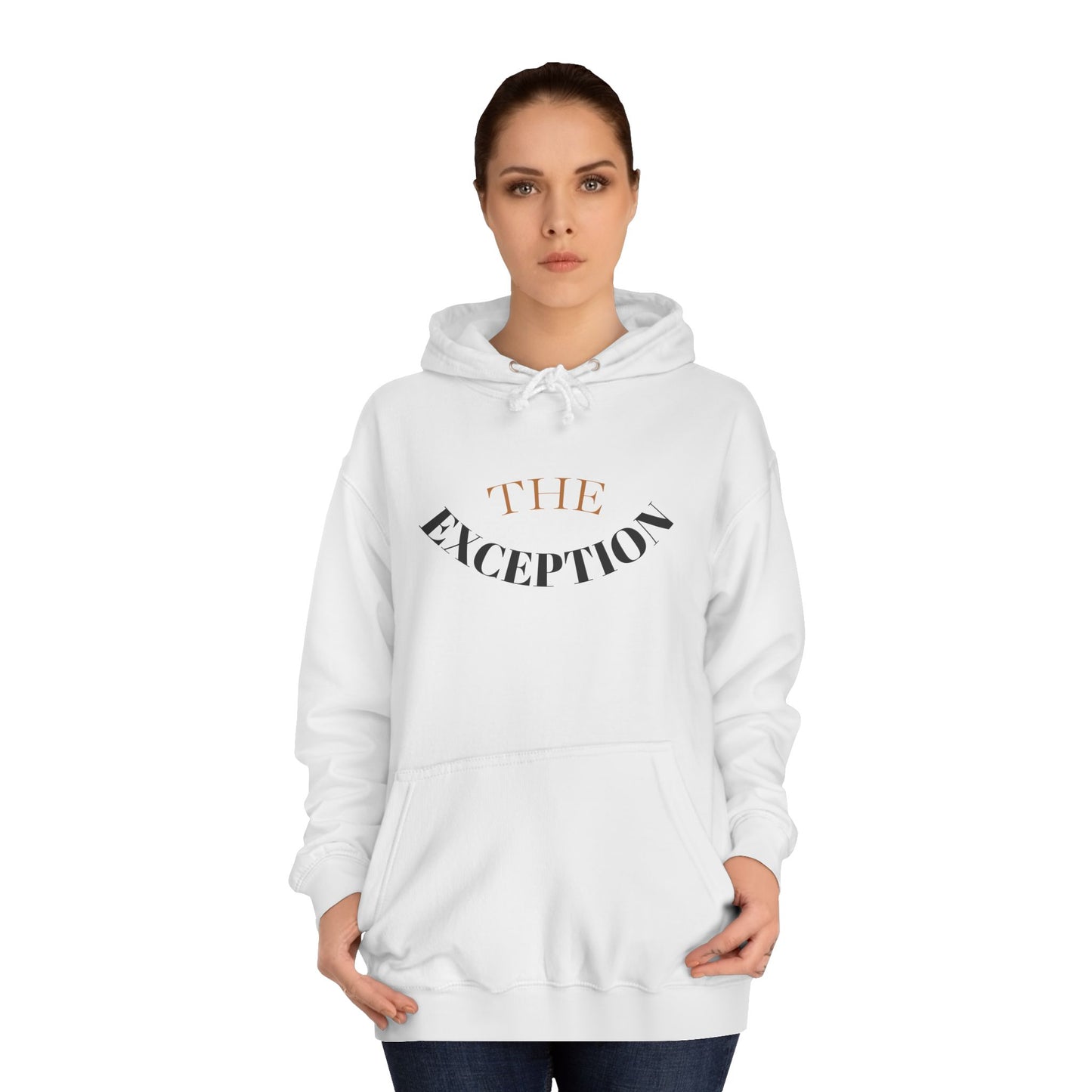Unisex College Hoodie with Inspirational Quotes, Cozy Gift for Students, Stress Relief Hoodie, Casual Everyday Wear, Stylish College Apparel