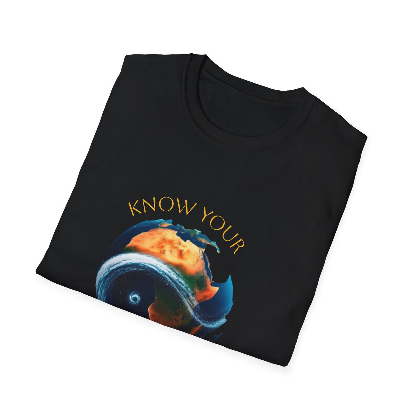 Know Your Roots T-Shirt | Unisex Softstyle Tee, Eco-Friendly Apparel, Casual Wear, Earth Day Gift, Unique Graphic Shirt